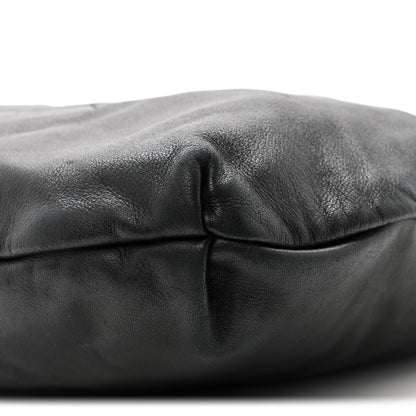 Chanel Lambskin Large Soft and Chain Hobo Black 10 of 12