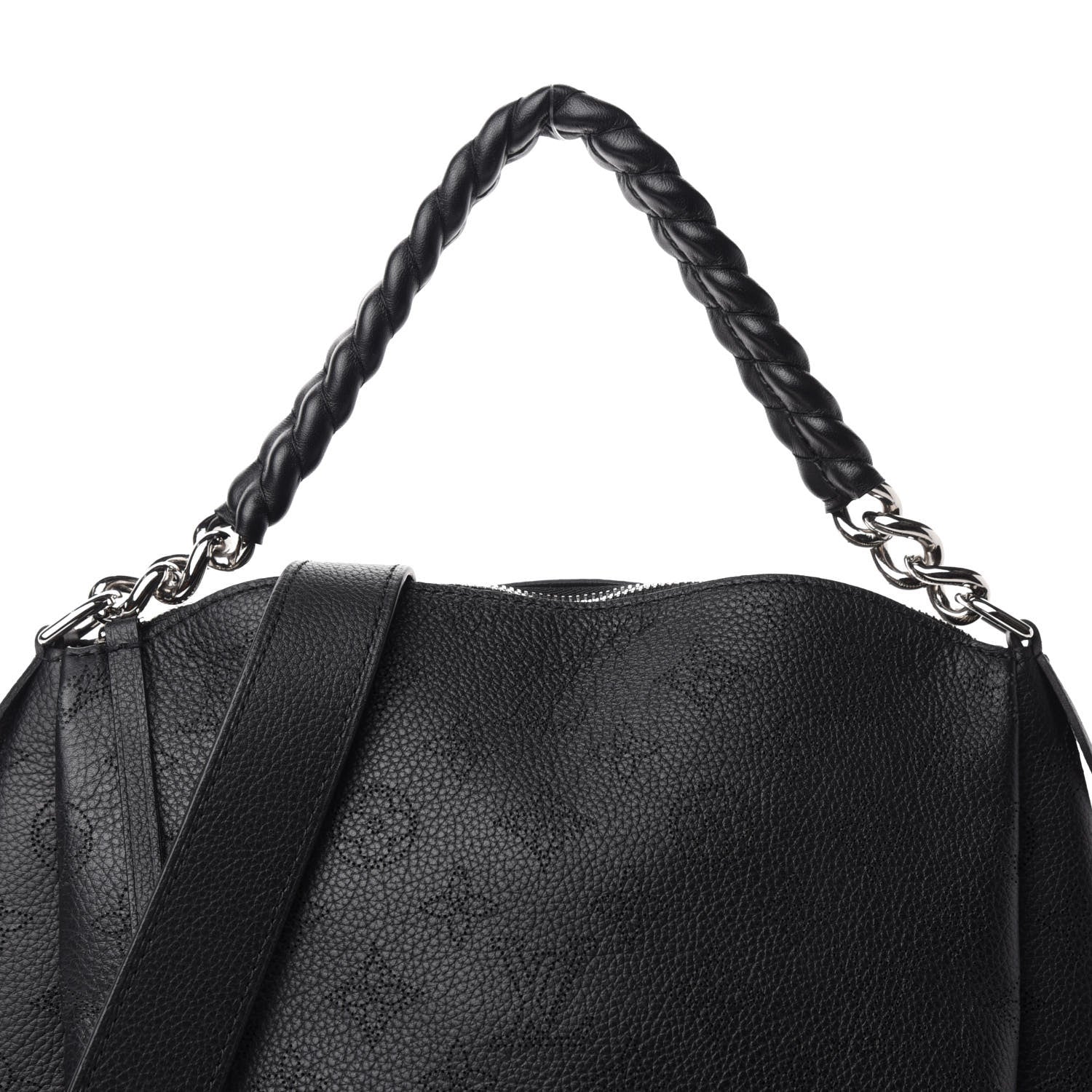 Louis Vuitton Mahina Babylone Chain BB Black 10 of 10