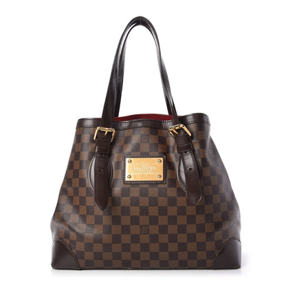 Louis Vuitton Damier Ebene Hampstead MM 1 of 9