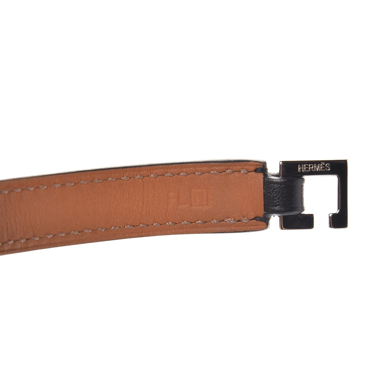 Hermes Chamonix Rivale Double Tour Bracelet S Black 4 of 6