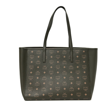 MCM Visetos Large Portuna Shopper Tote Sea Turtle 1 of 9