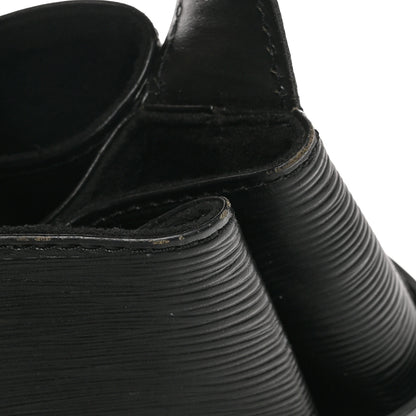 Louis Vuitton Epi Sac D'Epaule GM Black 15 of 16