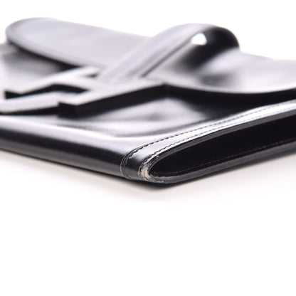 Hermes Box Calf Jige PM Clutch Black 8 of 13