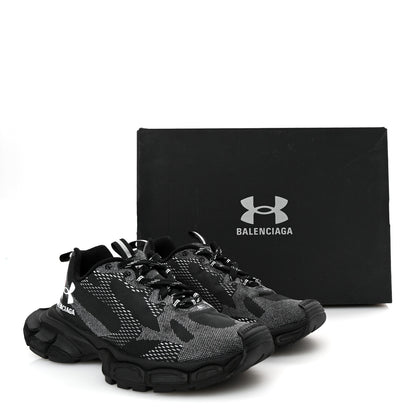 Balenciaga X Under Armour Knit Mesh 3XL Sneakers 43 Black White 9 of 9