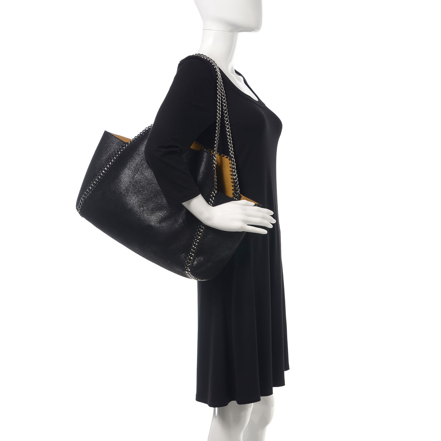 Shaggy Deer Falabella Reversible Tote Black