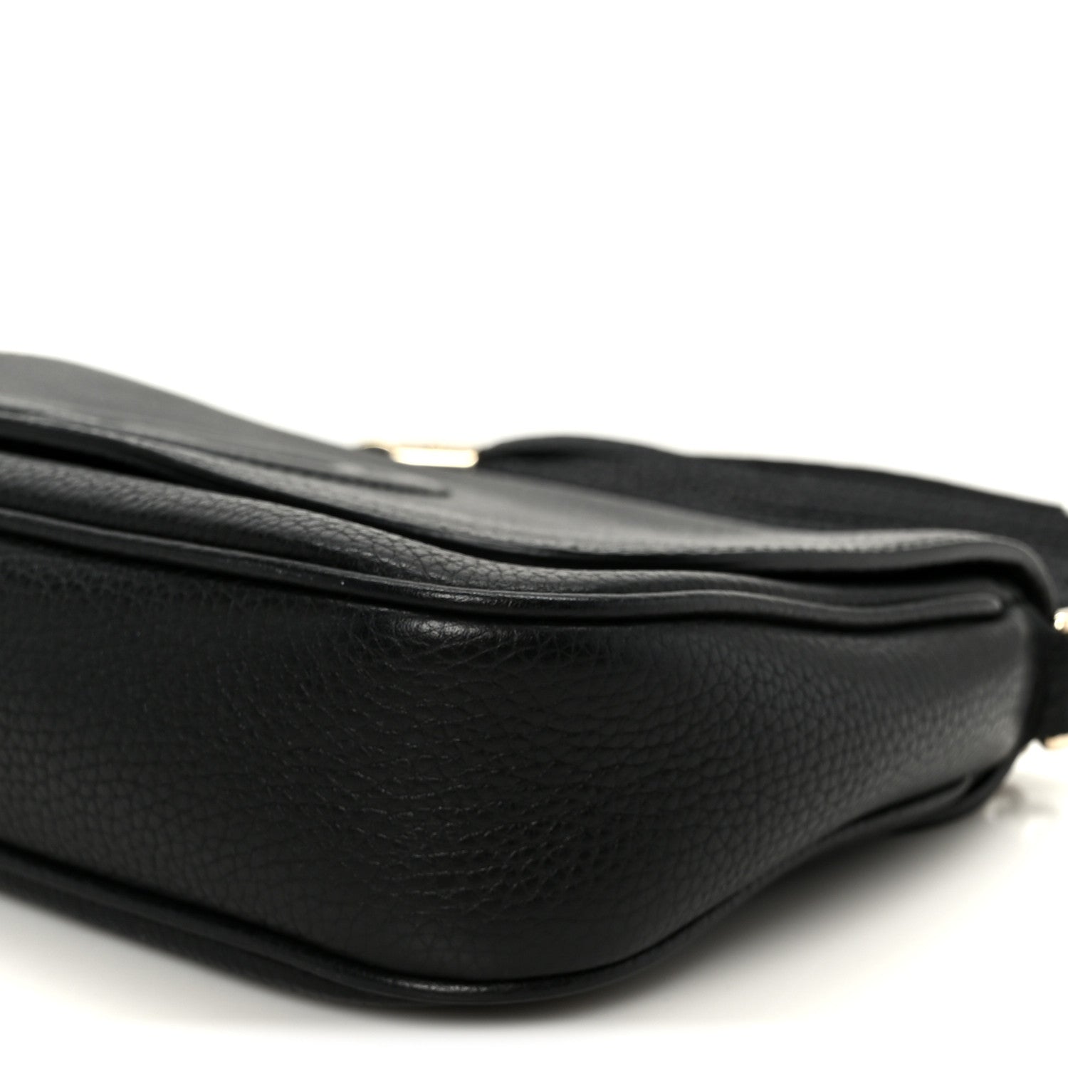 Gucci Pebbled Calfskin Medium Soho Flap Crossbody Black 11 of 11
