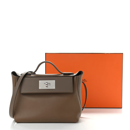 Hermes Evercolor Swift 24/24 21 Beige De Weimar Etoupe 11 of 11