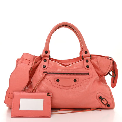Balenciaga Agneau Classic Hardware City Rose Jaipur 3 of 11