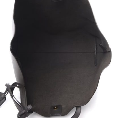 Saint Laurent Calfskin Large Shopping Tote Dark Grey 6 of 18