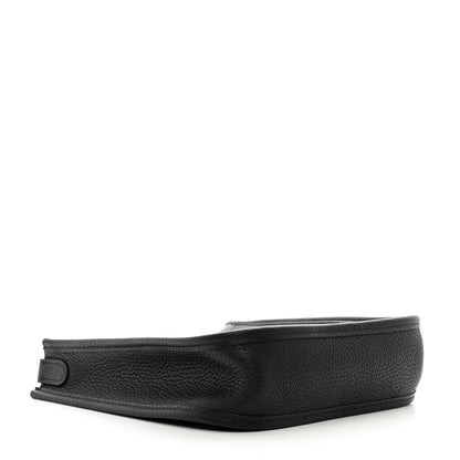 Hermes Taurillon Clemence Evelyne TPM Black 4 of 9