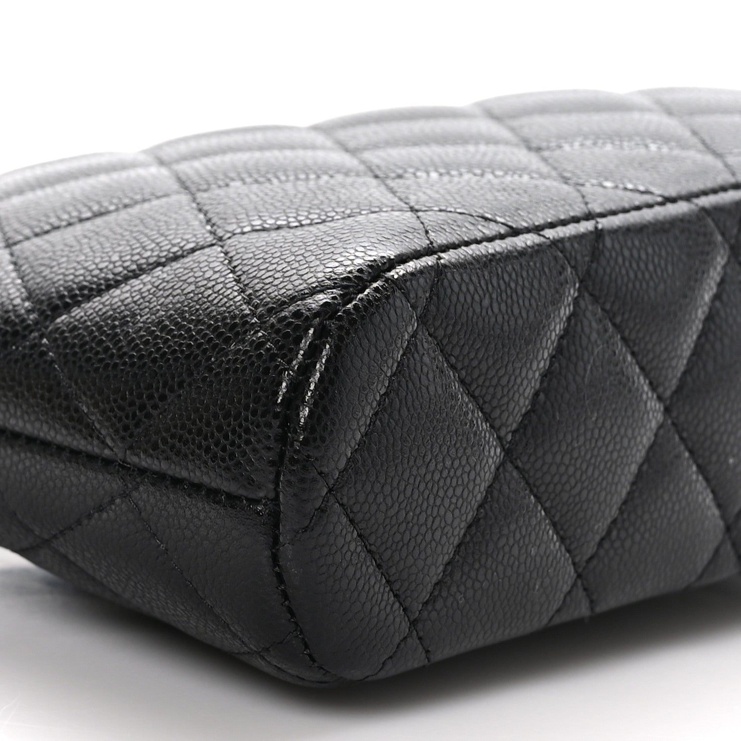 Chanel Caviar Quilted Classic Clutch with Chain Black 9 of 10