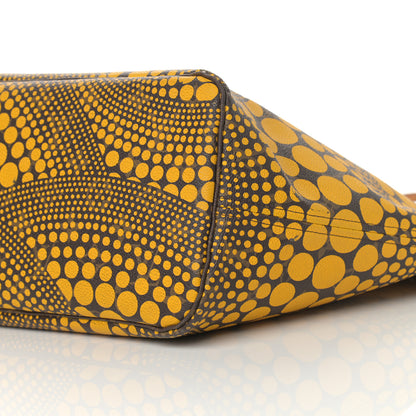 Louis Vuitton Monogram Kusama Waves Neverfull MM Yellow 10 of 18