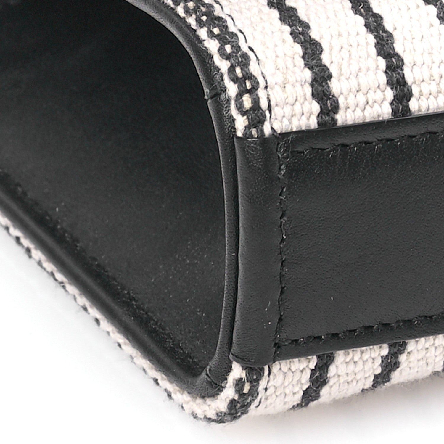 Saint Laurent Canvas Small Striped Kate Satchel Grigio Multicolor 10 of 12