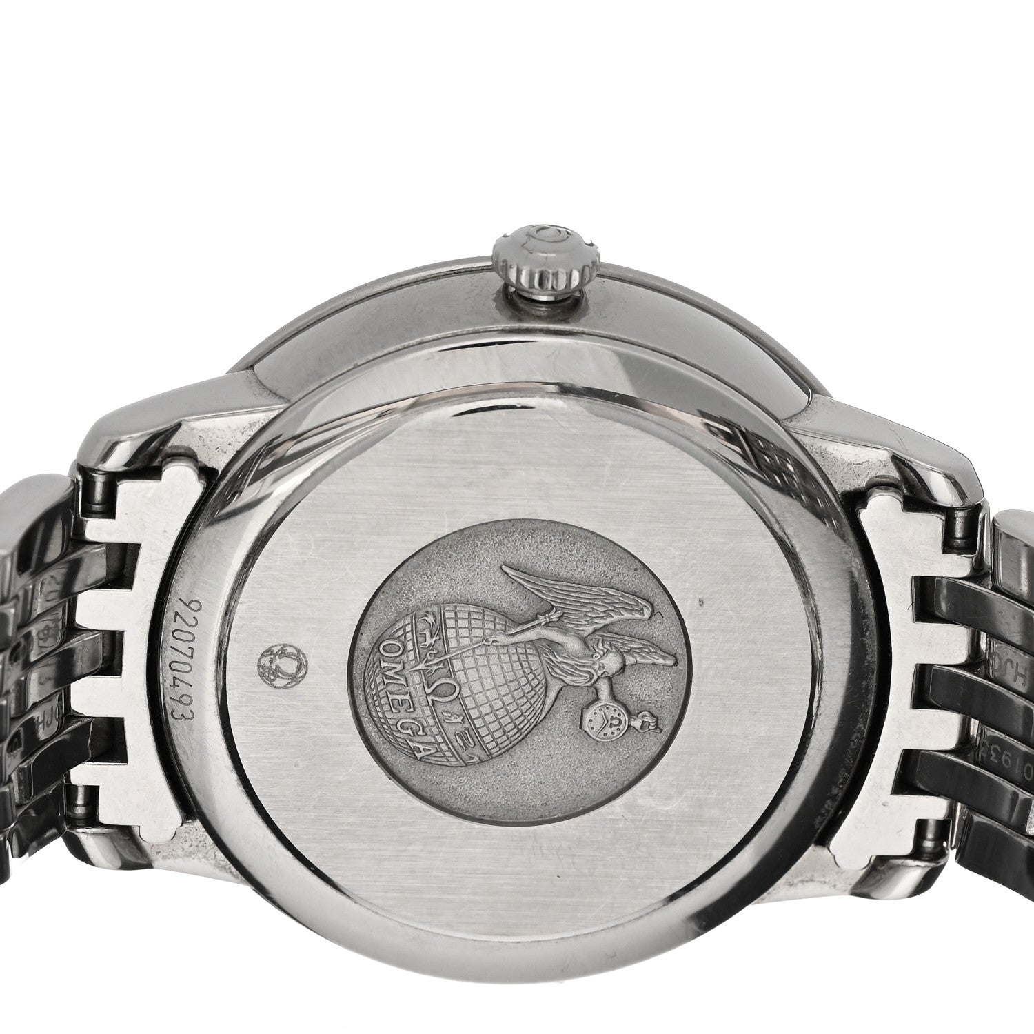 Omega Stainless Steel Diamond 33mm De Ville Prestige Butterfly Quartz Watch 424.10.33.60.52.001 4 of 4