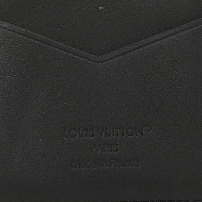Louis Vuitton Calfskin Monogram Shadow Pocket Organizer Black 6 of 7