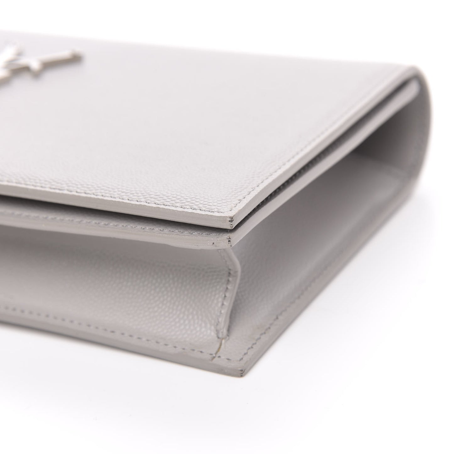 Grain De Poudre Classic Monogram Kate Clutch Souris