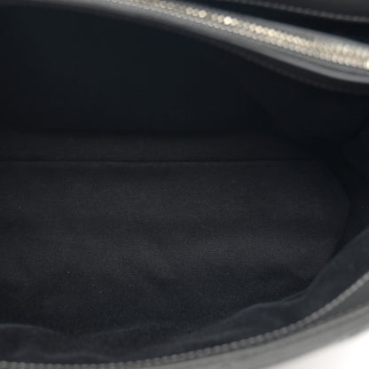 Saint Laurent Calfskin Y Quilted Monogram Medium Loulou Chain Satchel Asphalt 5 of 11