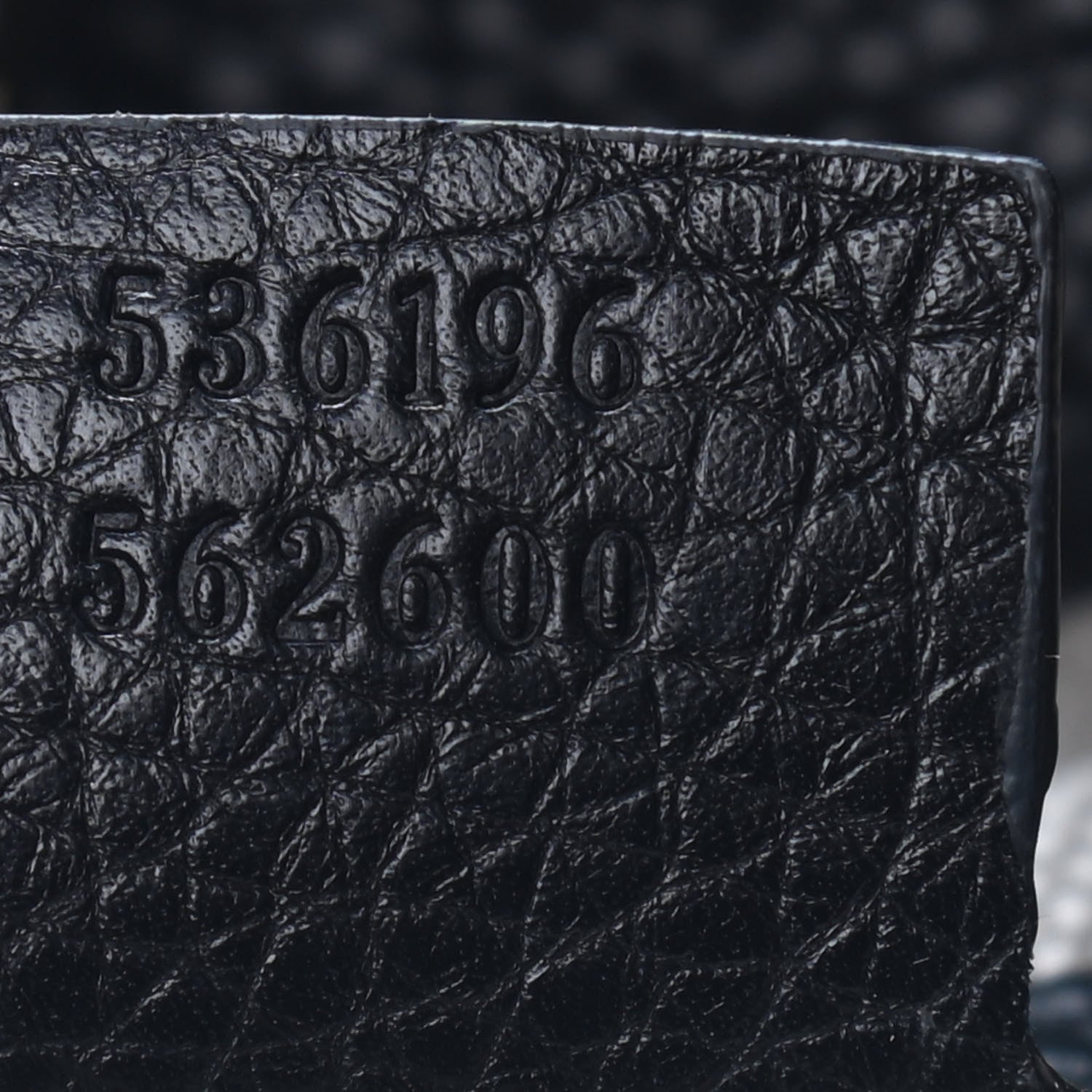 Gucci Pebbled Calfskin Medium Soho Chain Shoulder Bag Black 7 of 9