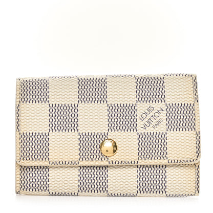 Louis Vuitton Damier Azur Multicles 6 Key Holder 1 of 7
