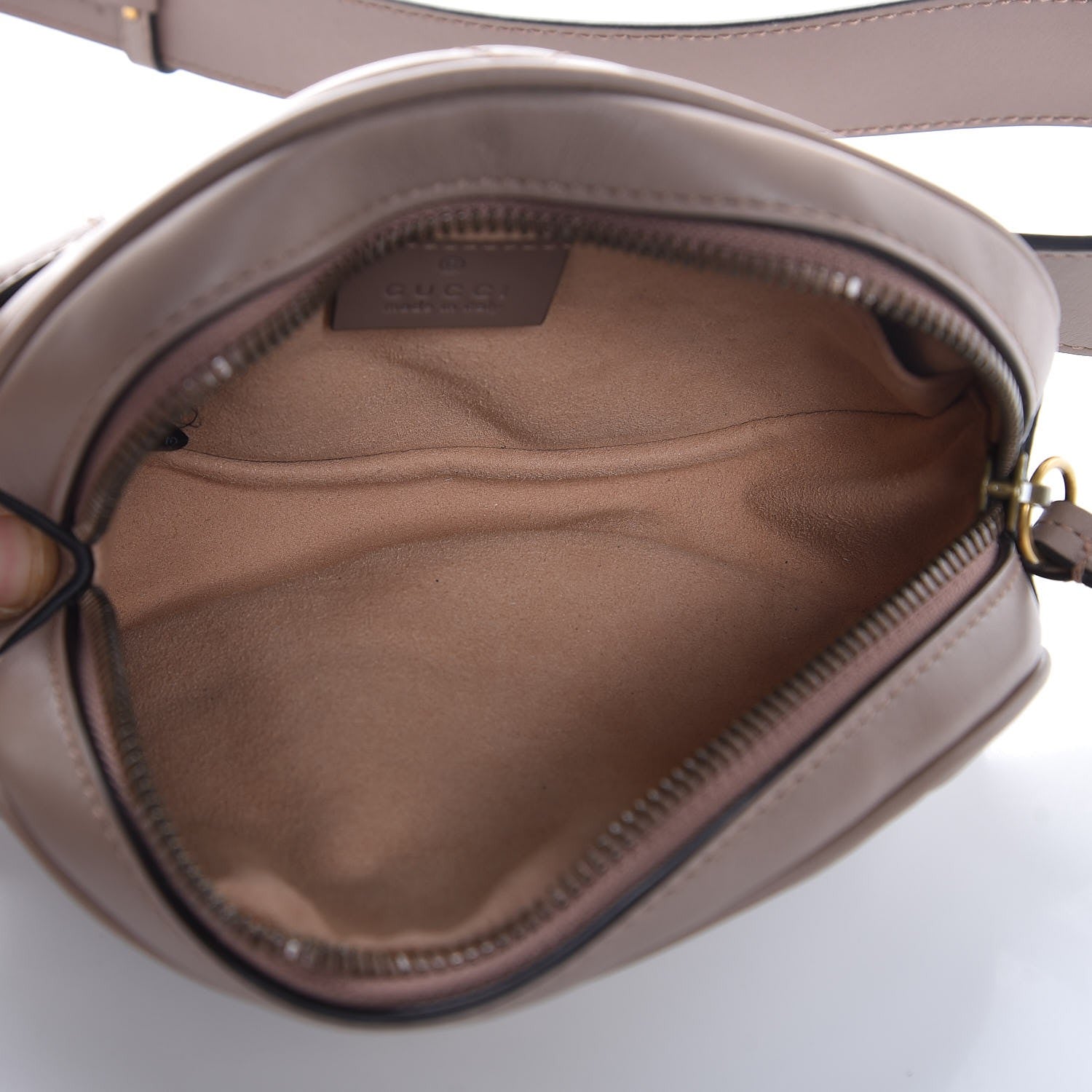 Gucci Calfskin Matelasse GG Marmont Belt Bag 95 38 Porcelain Rose 6 of 9