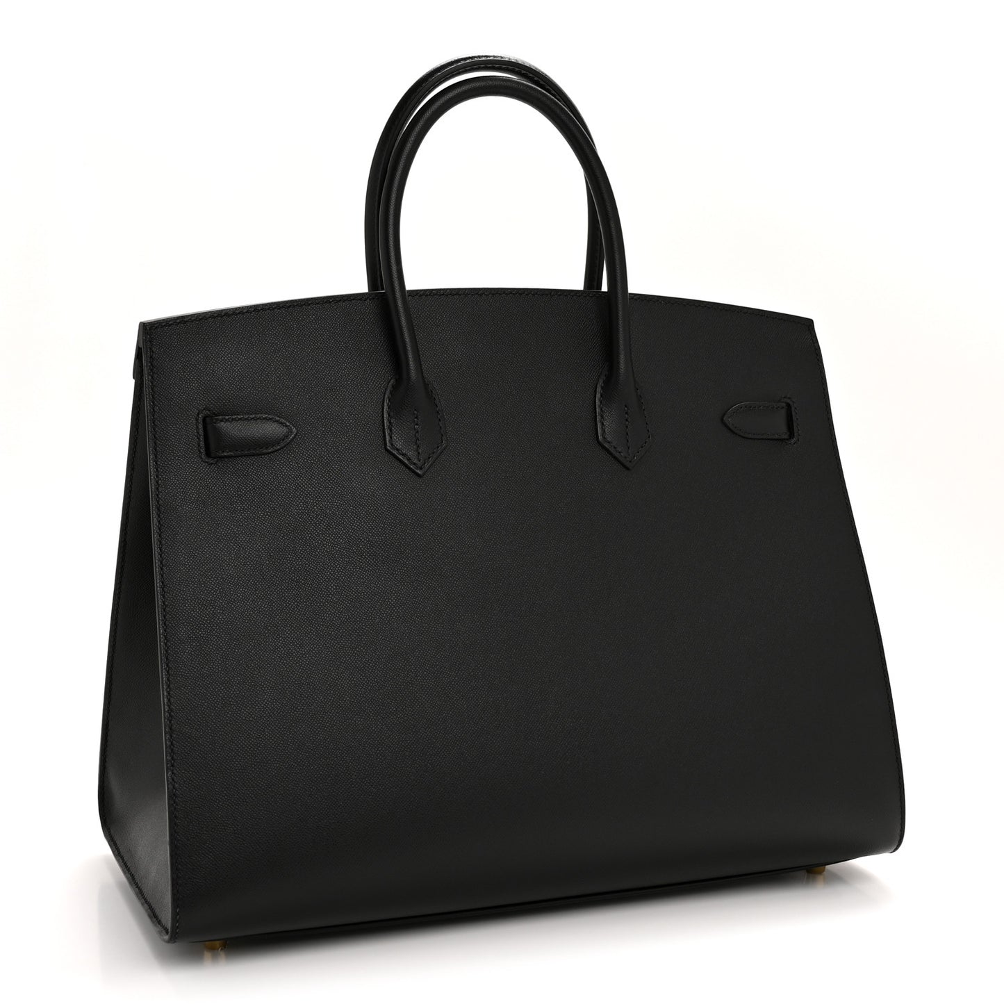 Madame Calfskin Birkin Sellier 35 Black