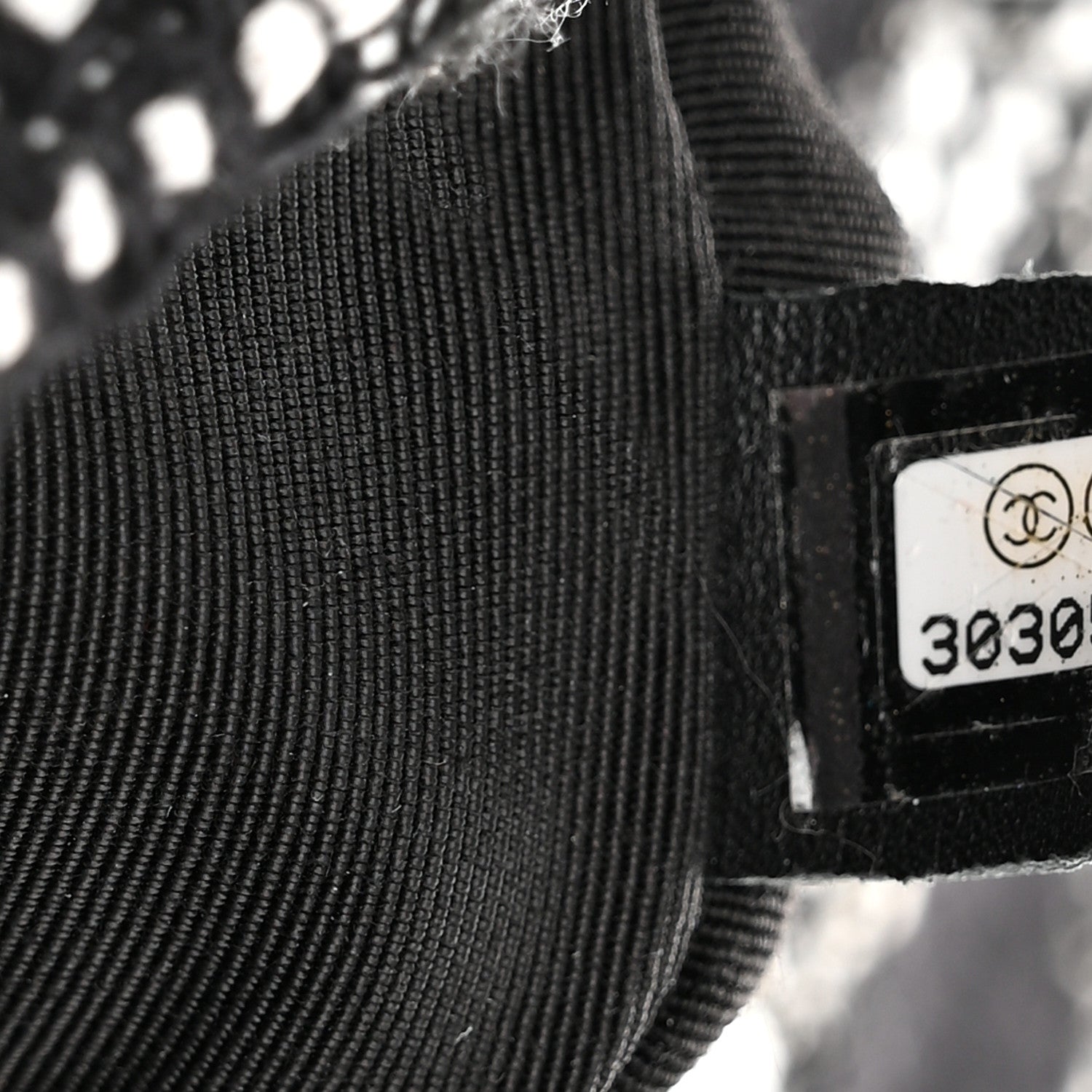 Chanel Tweed Quilted Medium Chanel 19 Flap Black White 7 of 10
