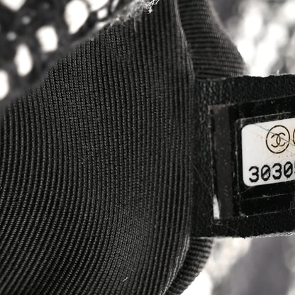 Chanel Tweed Quilted Medium Chanel 19 Flap Black White 7 of 10