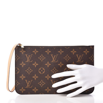 Louis Vuitton Monogram Neverfull MM GM pochette 2 of 6