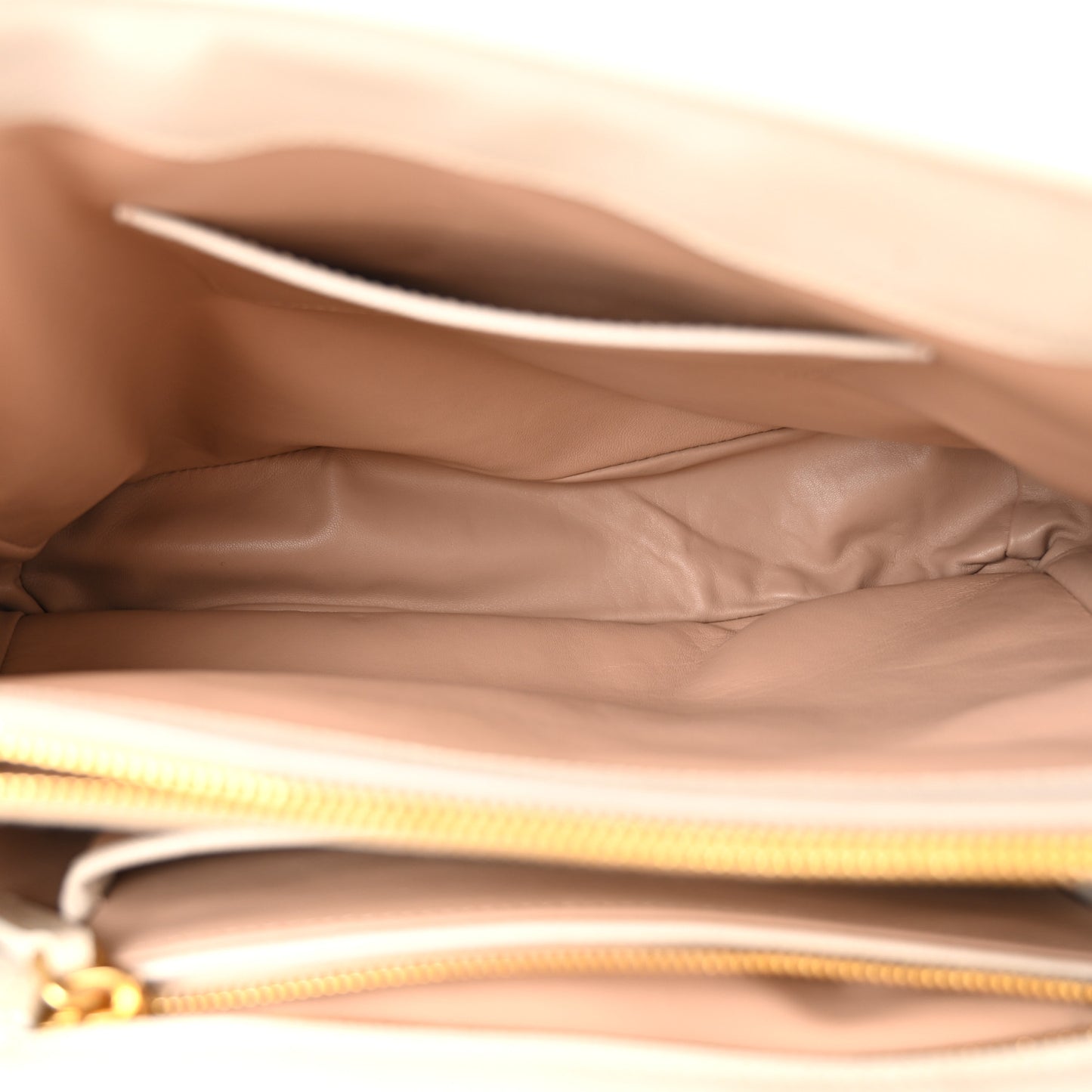 Saffiano Lux Pattina Tote Talco