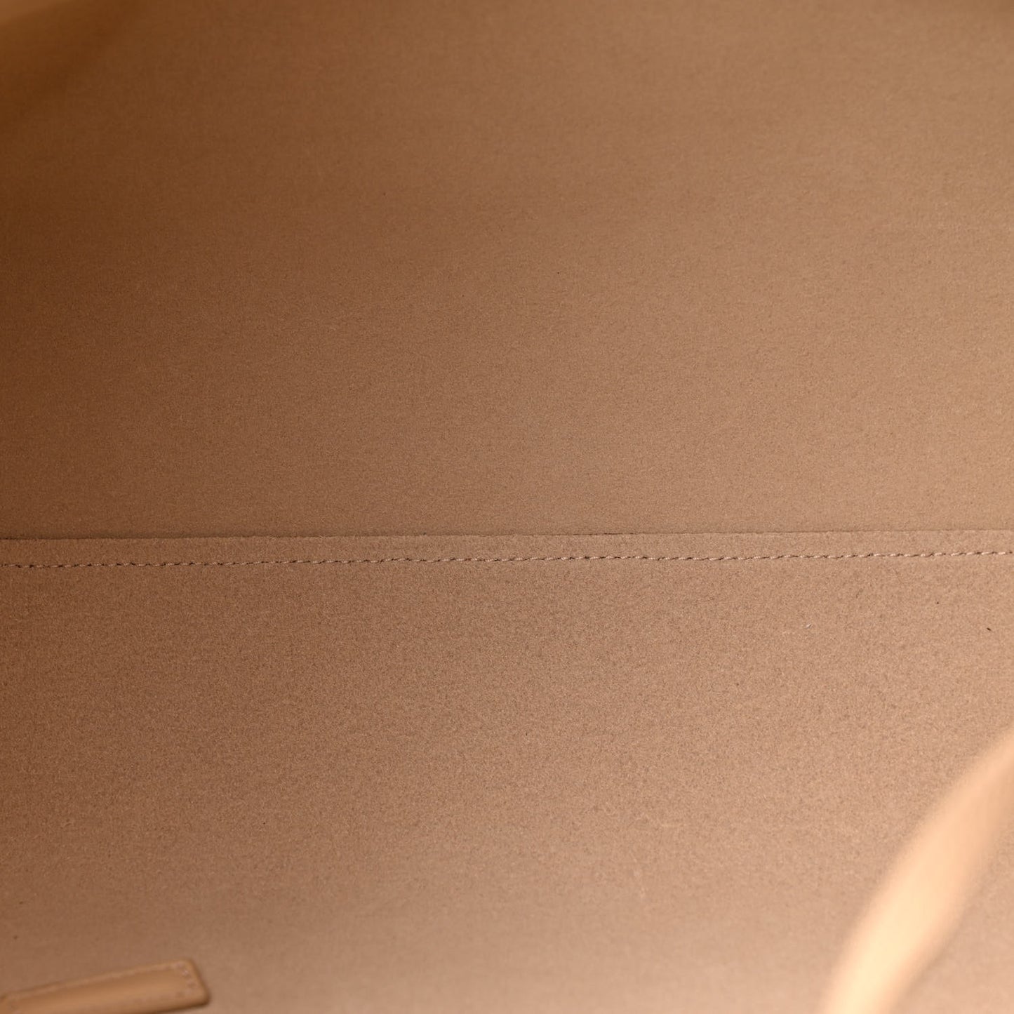Calfskin Large Shopping Tote Dark Beige