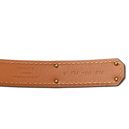 Hermes Epsom Kelly Belt Gold 4 of 4