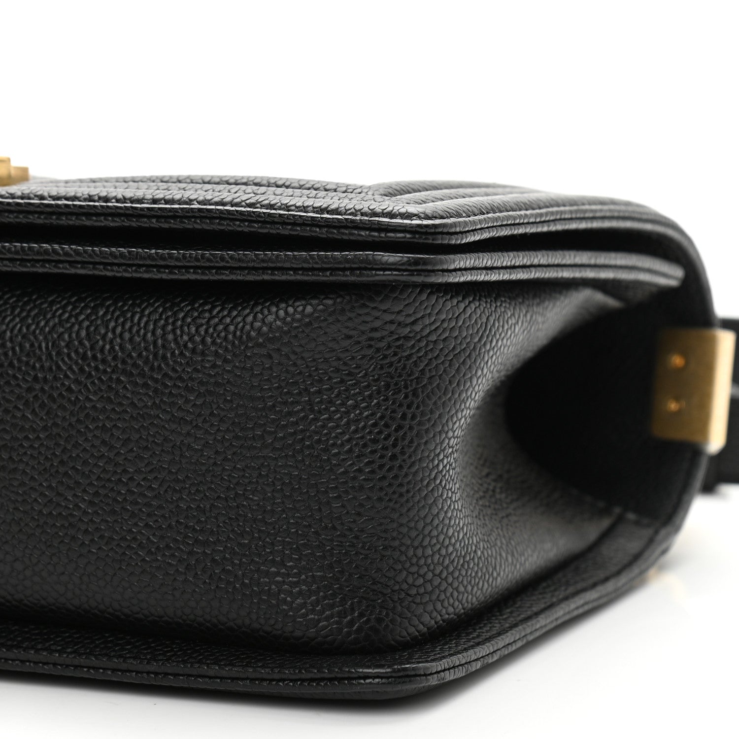 Chanel Caviar Quilted Medium Boy Flap Black 10 of 11