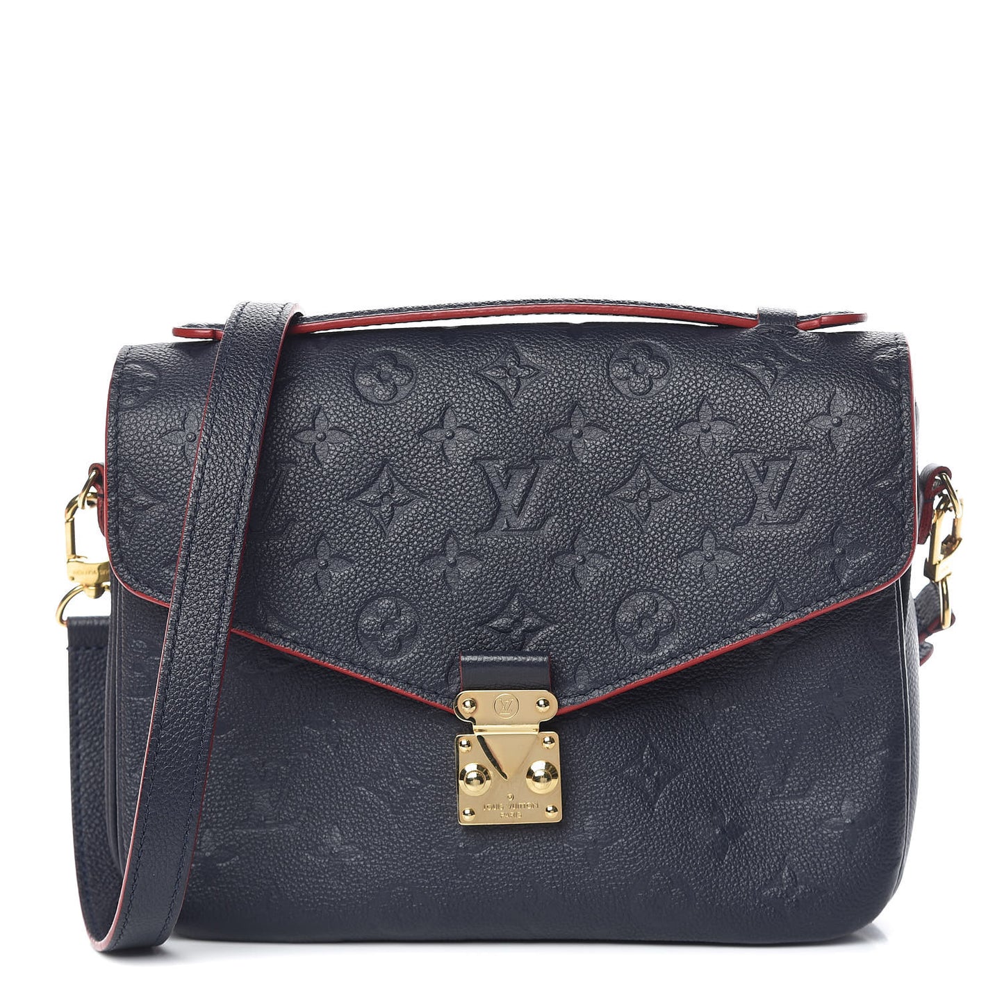 Empreinte Pochette Metis Marine Rouge