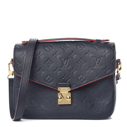 Louis Vuitton Empreinte Pochette Metis Marine Rouge 1 of 12
