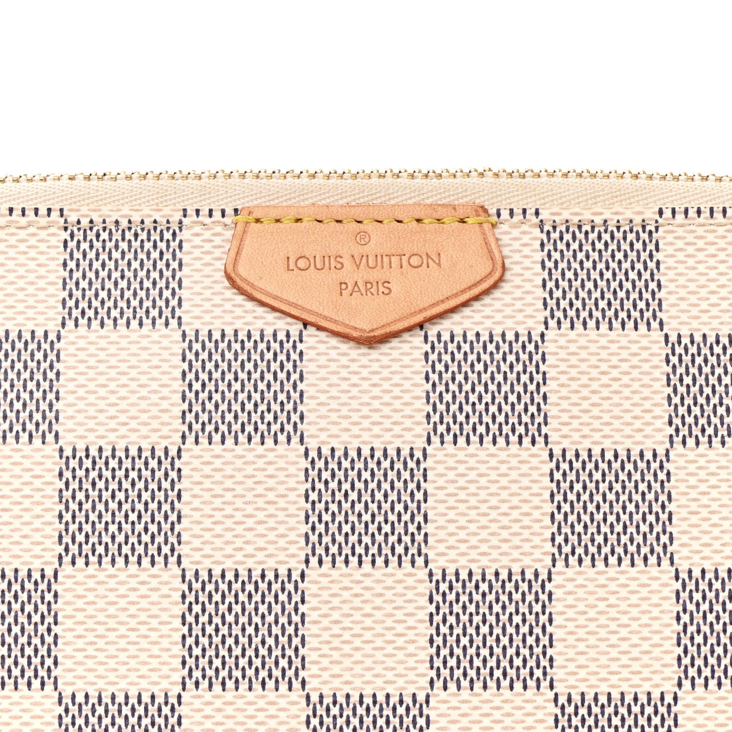 Damier Azur Double Zip Pochette