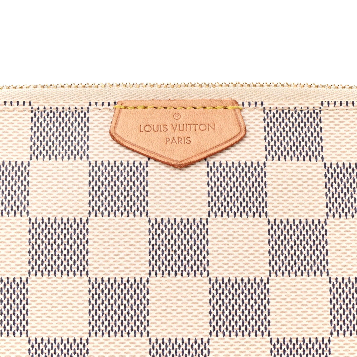 Louis Vuitton Damier Azur Double Zip Pochette 8 of 16