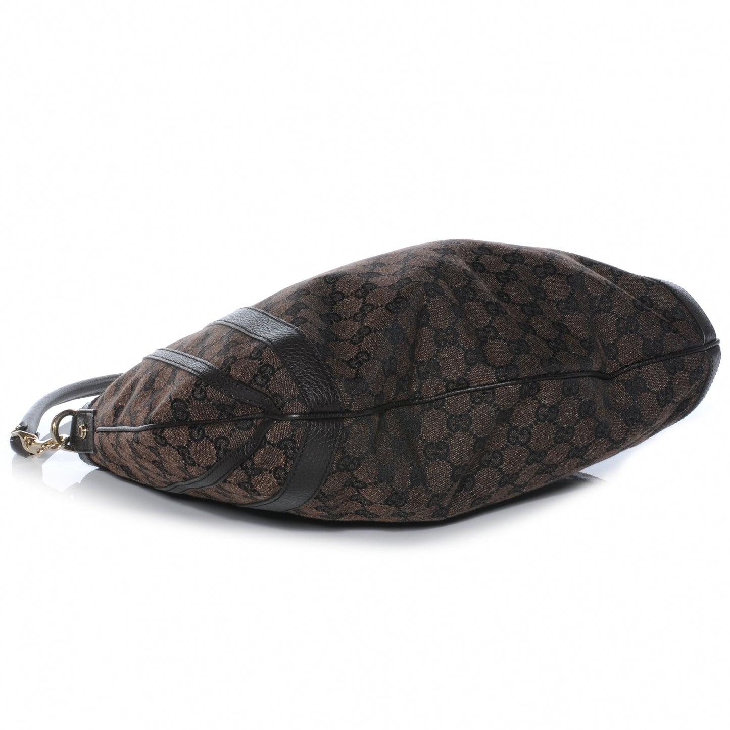 Monogram Medium Abbey Convertible Tote Dark Brown