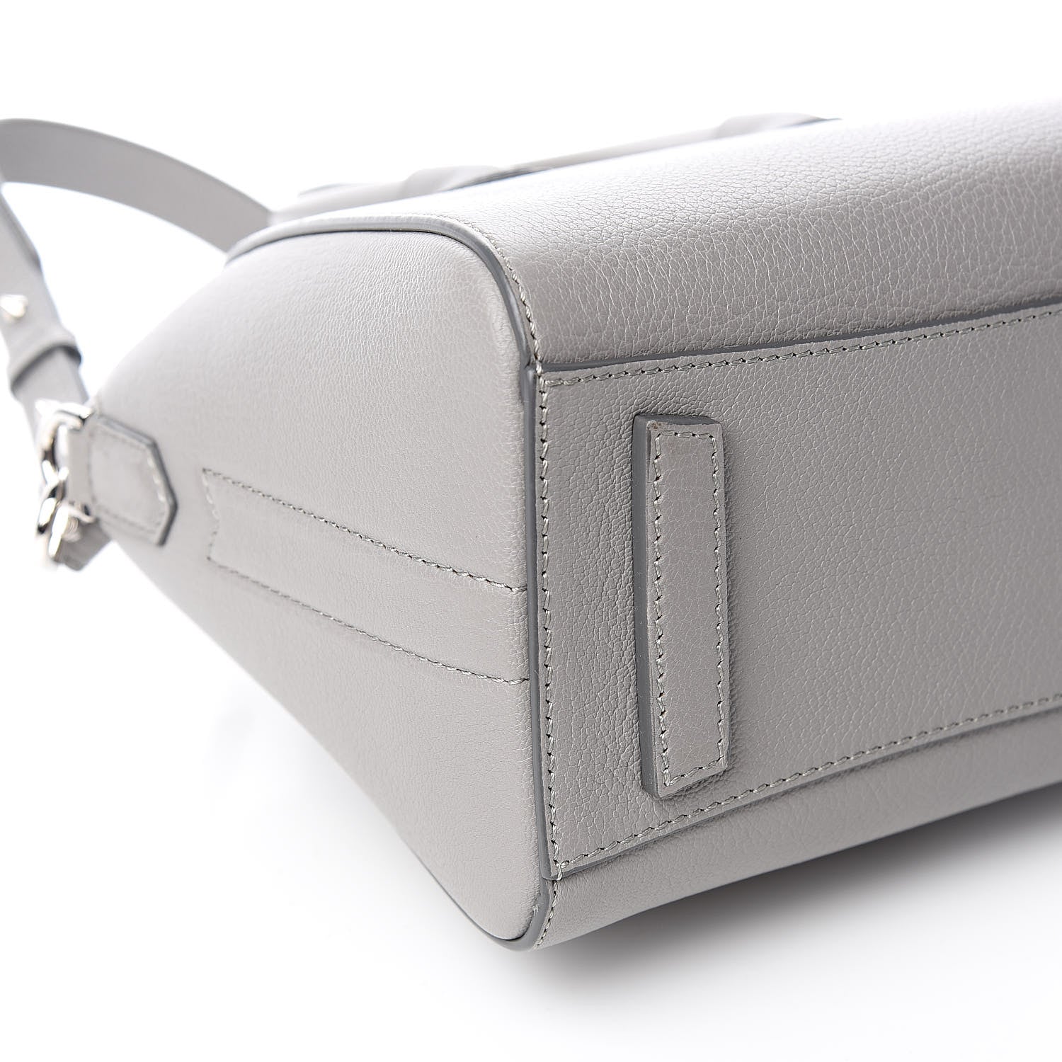 Givenchy Sugar Goatskin Mini Antigona Pearl Grey 8 of 10