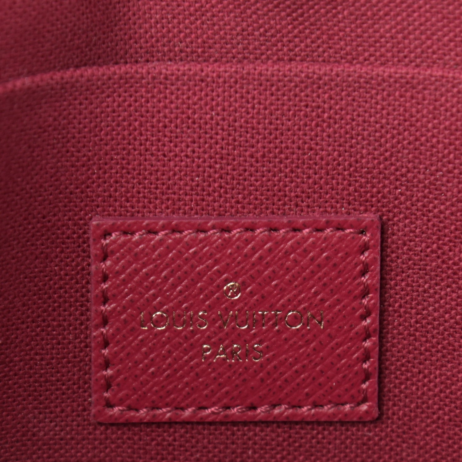 Louis Vuitton Monogram Pochette Felicie Chain Wallet Fuchsia 7 of 10