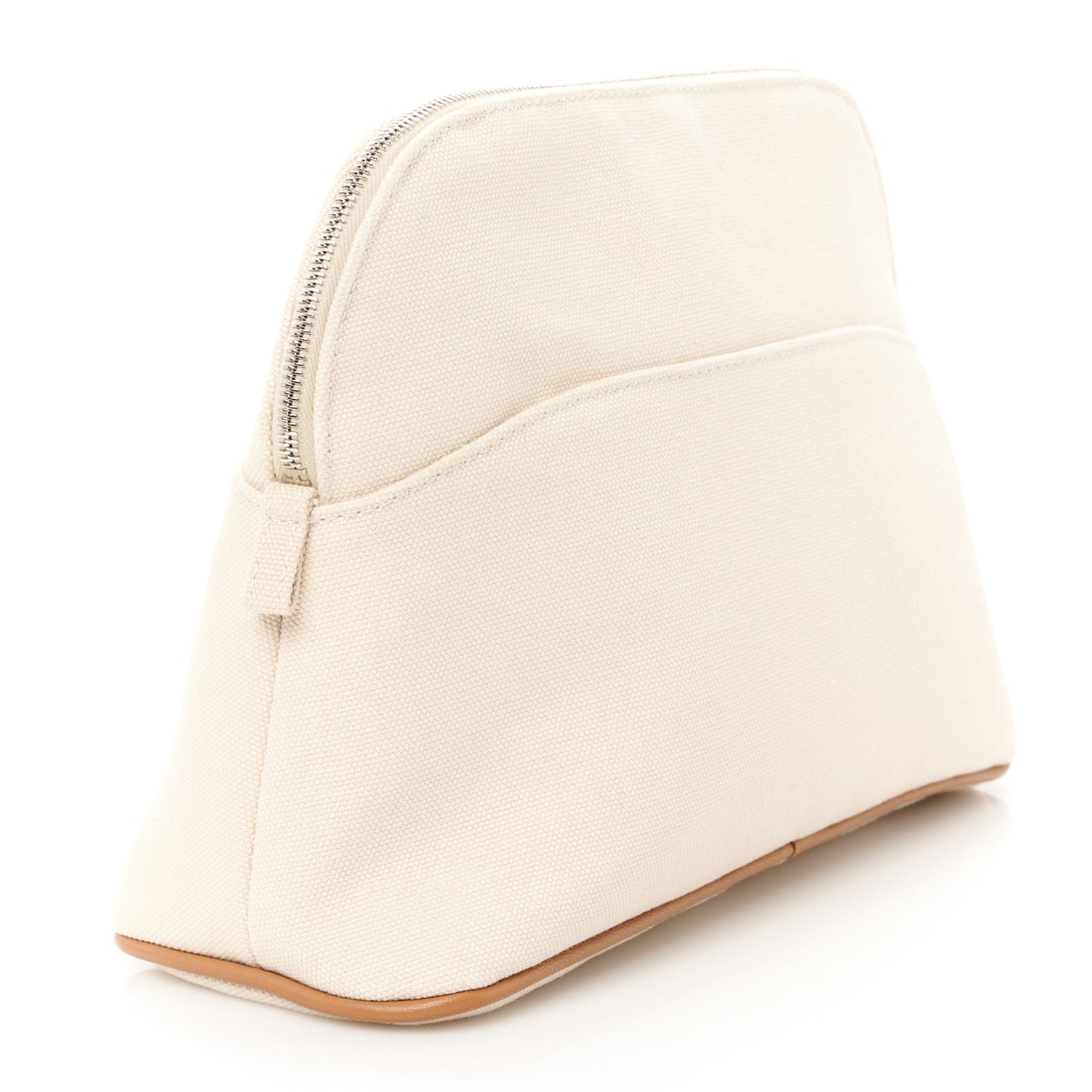 Cotton Canvas Bolide Travel Cosmetic Pouch Natural
