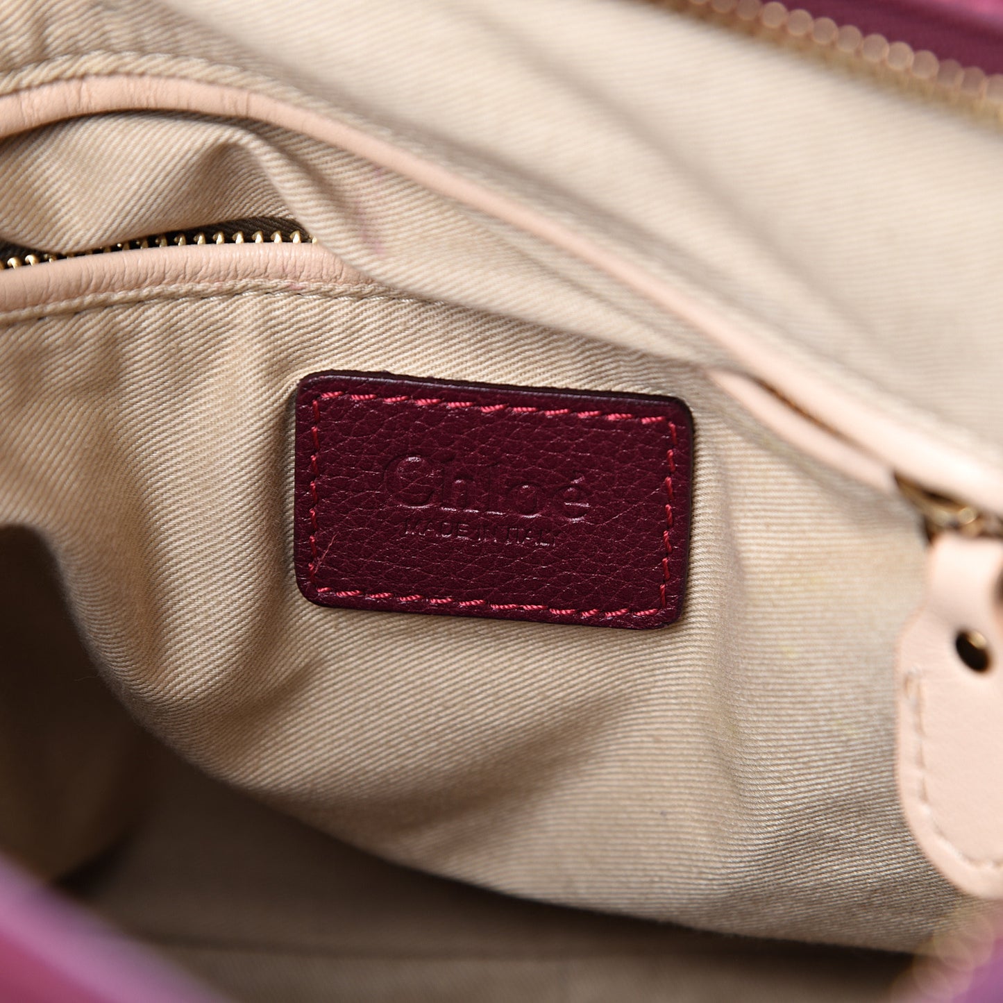 Calfskin Medium Paraty Wine Purple
