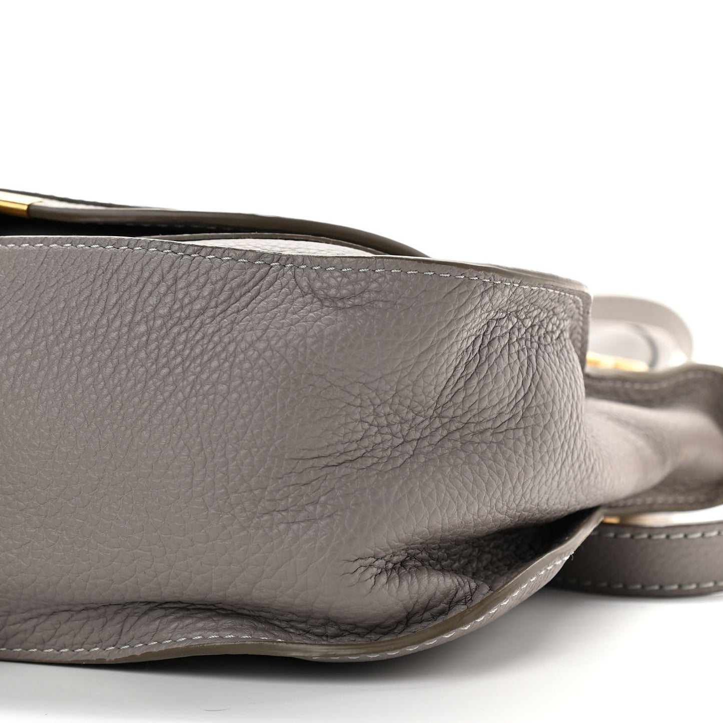 Calfskin Medium Marcie Satchel Cashmere Grey