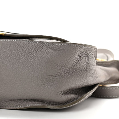 Chloe Calfskin Medium Marcie Satchel Cashmere Grey 11 of 11