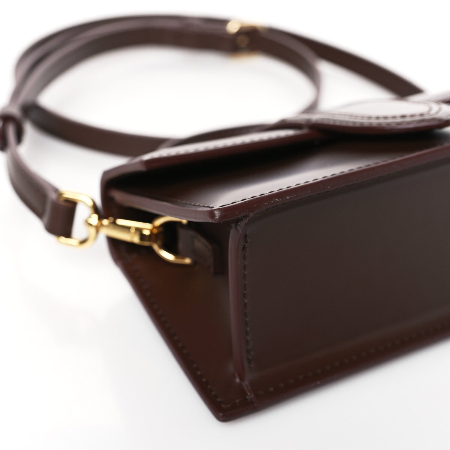 Jacquemus Smooth Calfskin Le Bambino Brown 7 of 8