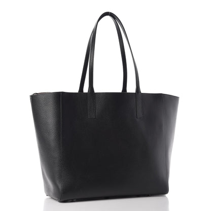 MCM Grained Calfskin Medium Reversible Wandel Tote Black 5 of 11