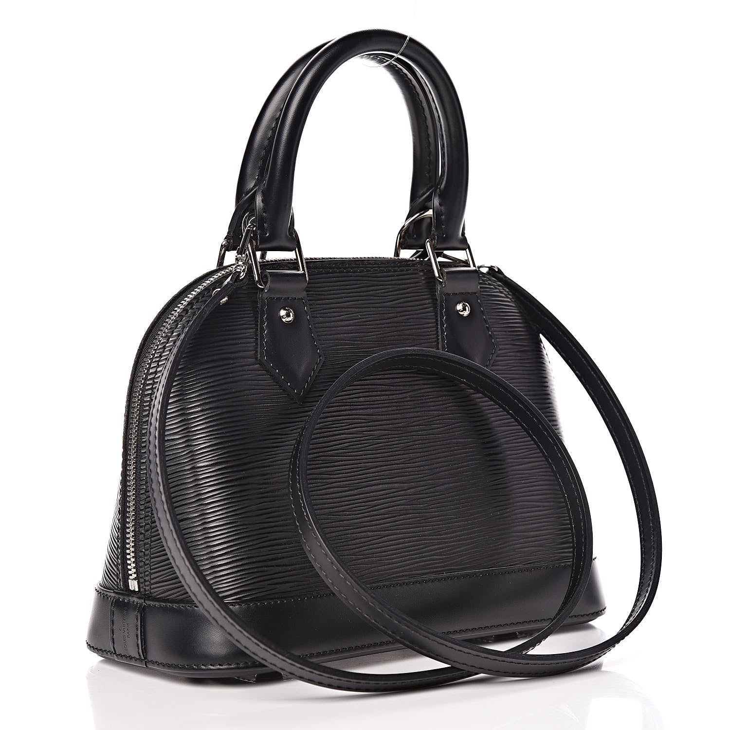 Louis Vuitton Epi Alma BB Black 3 of 10