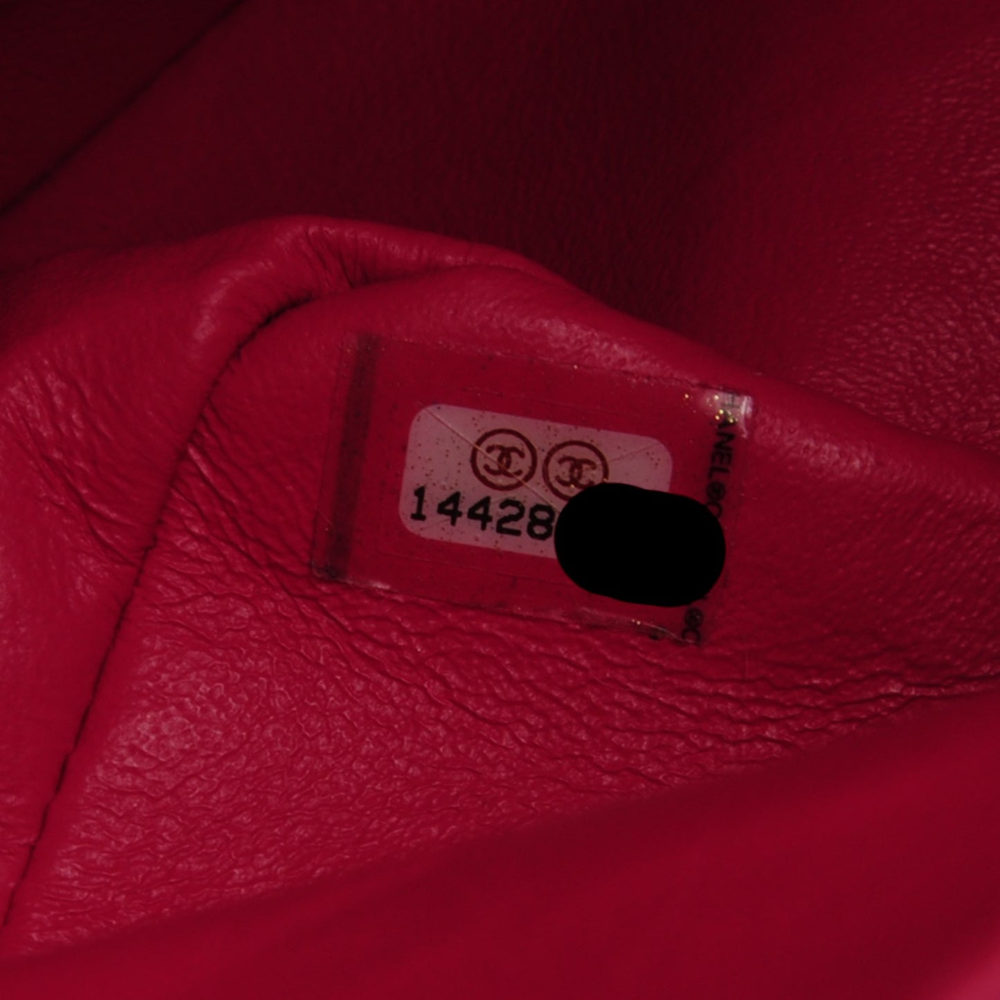Patent Calfskin Quilted Jumbo Double Flap Fuchsia