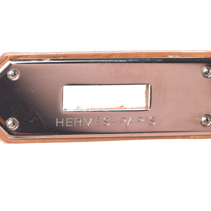Hermes Vache Natural Kelly Sellier 35 9 of 45