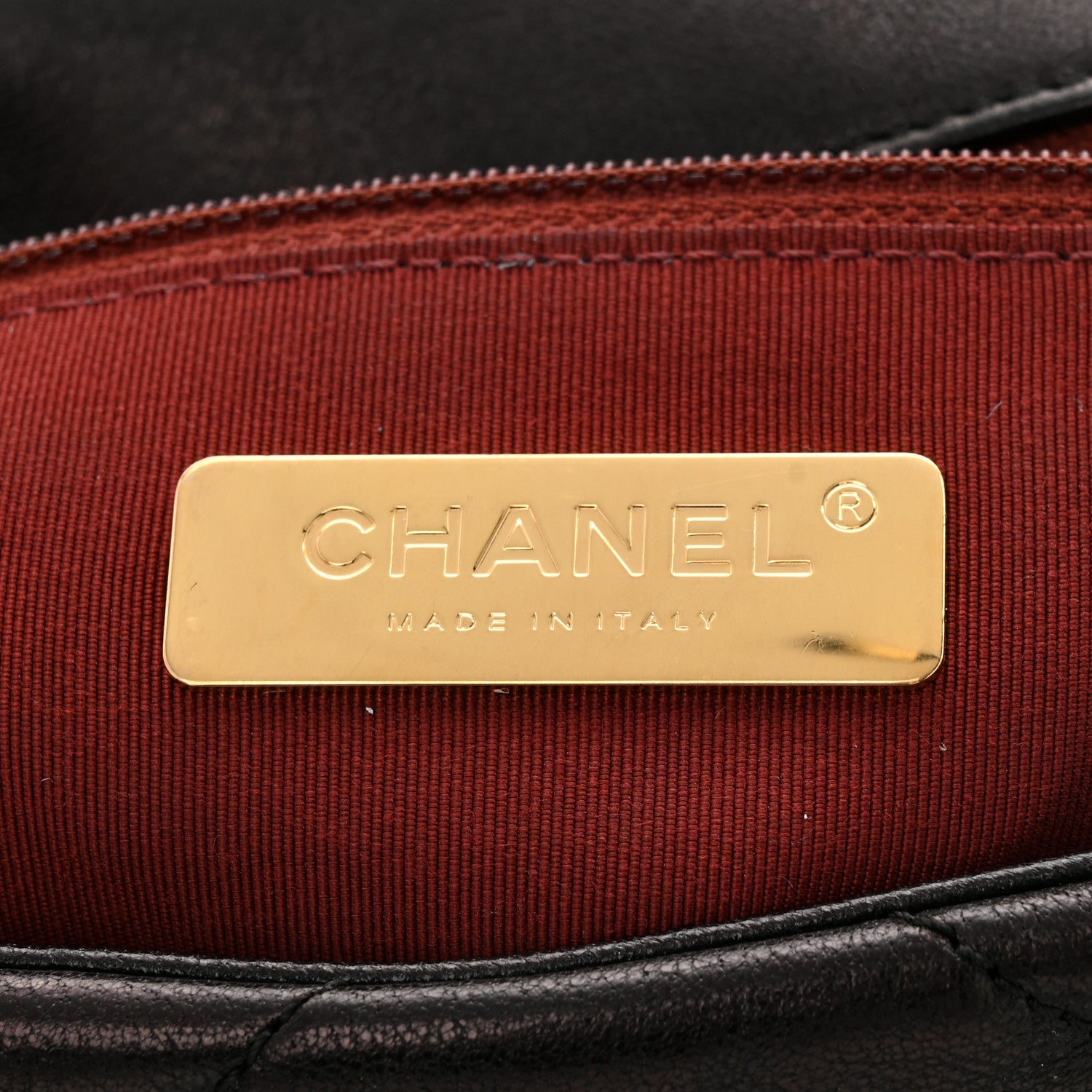 Chanel Lambskin Quilted Medium Chanel 19 Flap Black 6 of 12