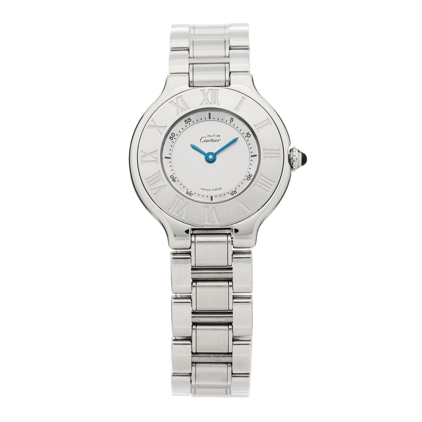 Stainless Steel 28mm Must De 21 Quartz Watch